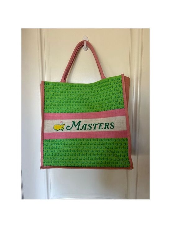 Unbranded Handbags - Women's Unbranded Masters Tote Bag, One Size, Green & Pink